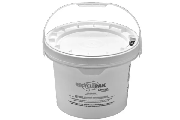 3.5 Gal Dry Cell Battery Recycling Pail