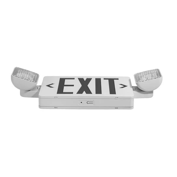 3.5 W Red Exit & Emergency Combo - Remote Capable - view 2