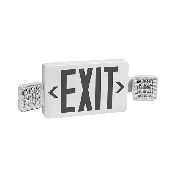 3.5 W Red Exit & Emergency Combo - Remote Capable - view 4