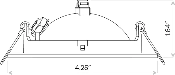 3.5" Single Head Multiple Floating Gimbal White - view 3