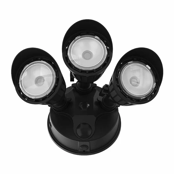 30W 3CCT 30/40/50K Bronze 3-HEADS Dimmable SECURITY/WALL Light - No Sensor - view 2