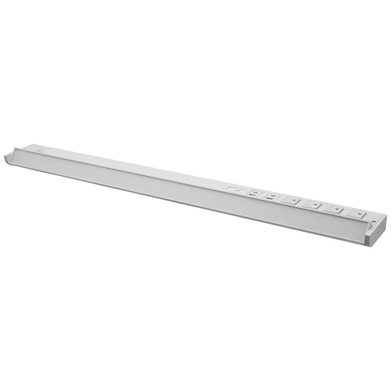 32 Inch UCR Series Undercabinet with Receptacles and USB Ports, White - view 3