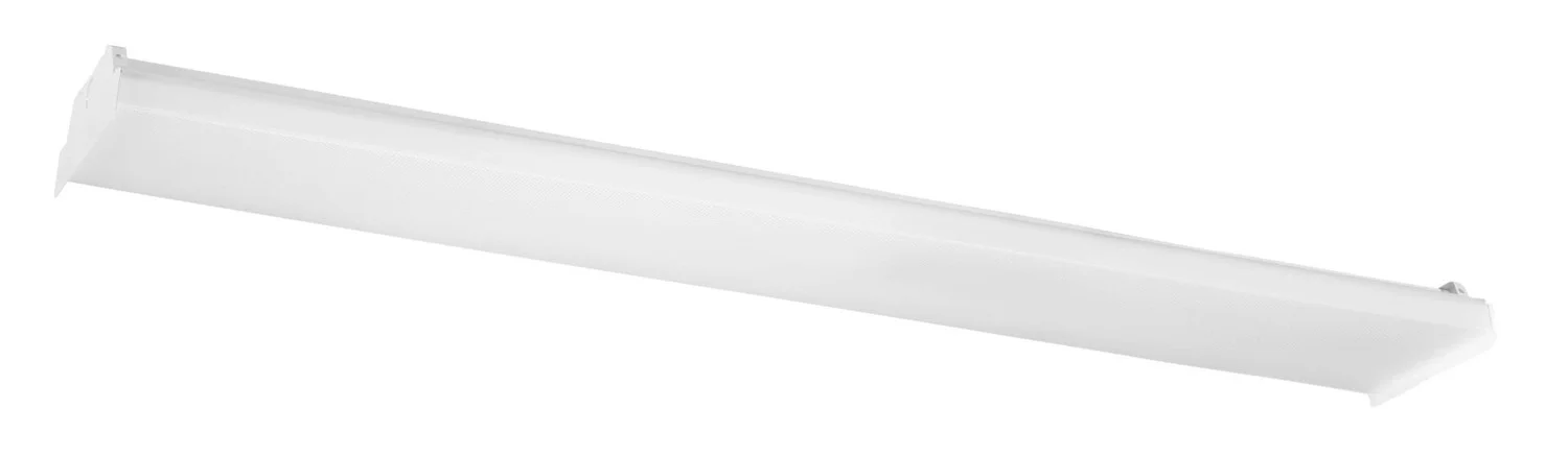 33W LED Wrap - 6.5in Wide, 4 ft. Long, 120-277V Input, Prismatic Lens, 4000K, 0-10V Dimmable, Generation 2