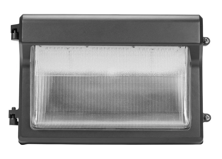 35W LED Slim Open Face Wall Pack, Power Select 35 / 25 / 15W, Color Select 30 / 40 / 50K, 120-277V Input, 0-10V Dimmable