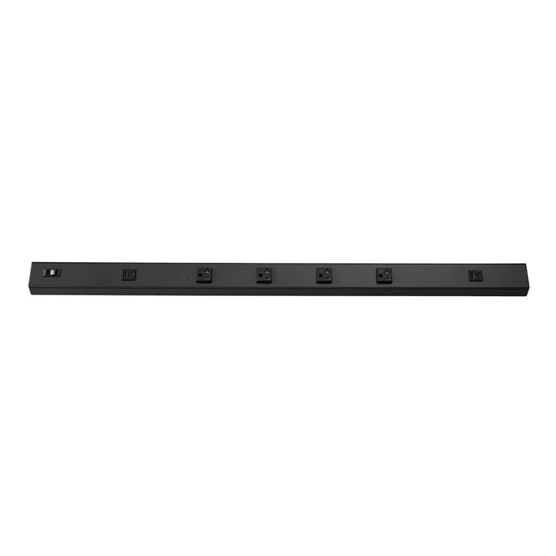36-Inch Angled Power Strip, 4 Receptacles, 2 USB Ports, 20A - view 3