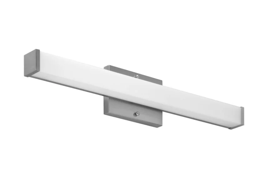 36-Inch Brushed Nickel Slim Profile Square Linear Vanity Light
