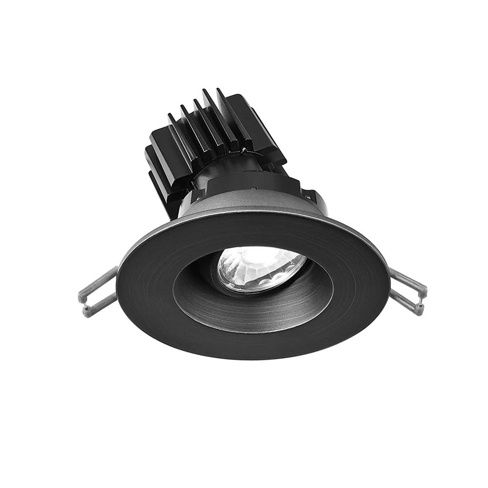 3" Round Regressed Gimbal LED High Output, 5CCT, Oil Rubbed Bronze