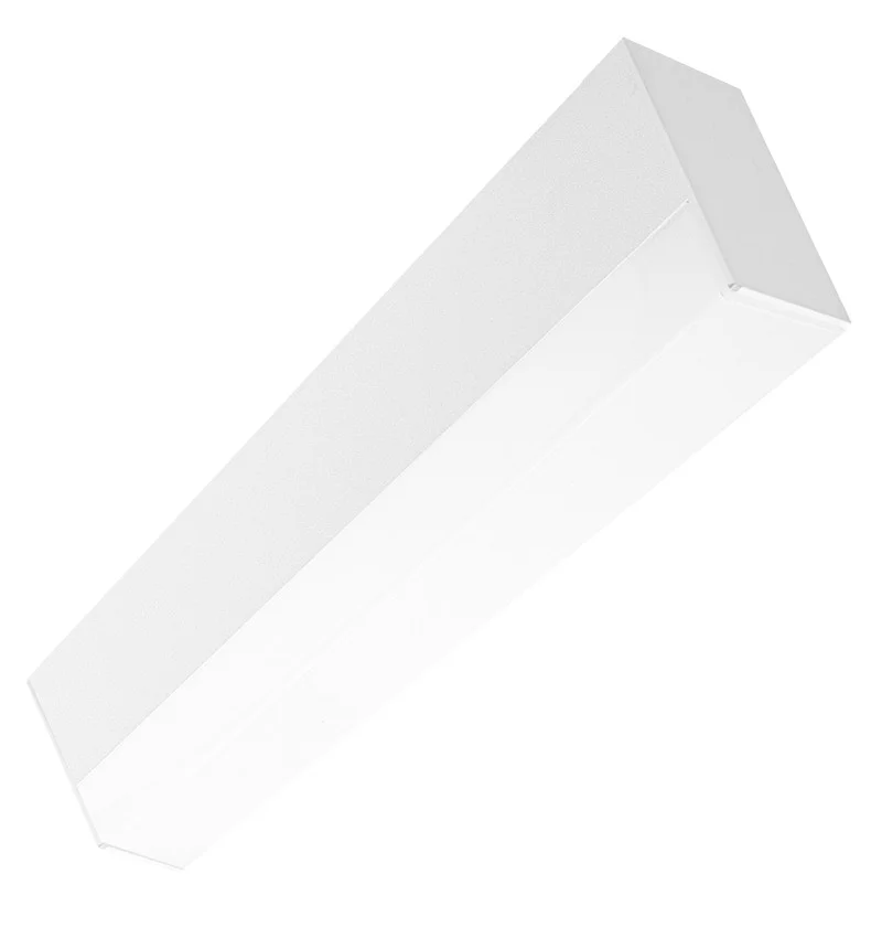 3Ft. Long By 2-3/4" Wide Linear Fixture with Drop Lens - CCT Adjustable
