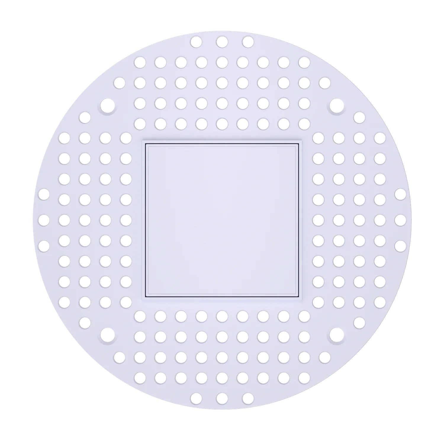 Goodlite 3″ Square Trimless Flushed