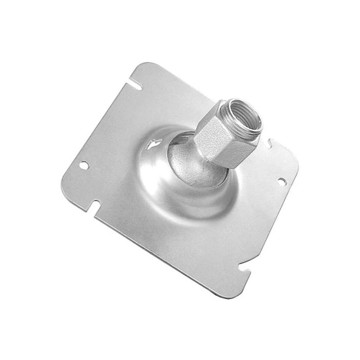 4-11/16" Square Swivel Fixture Hanger, Black