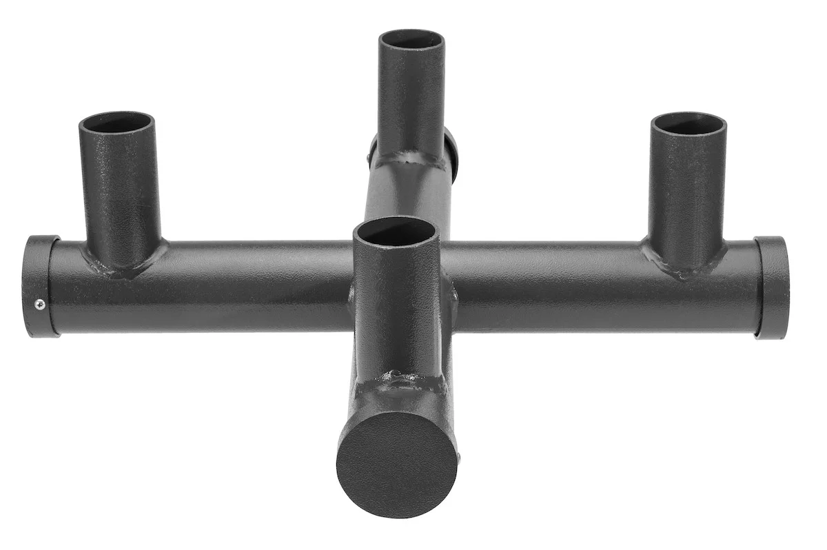 4-Arm Bullhorn Mounting Bracket, Steel Construction, Bronze Finish, Compatible with 2 3/8 - view 4