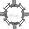 4 Arm Wrap Around Bracket for Wood Poles, 10-13 Inch Diameter - view 3