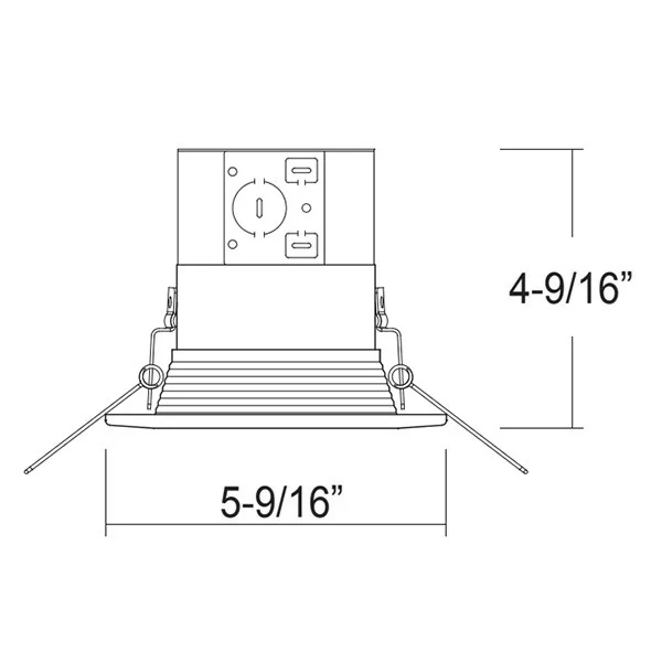 4-Inch 13 W IC LED J-Box Downlight - view 2