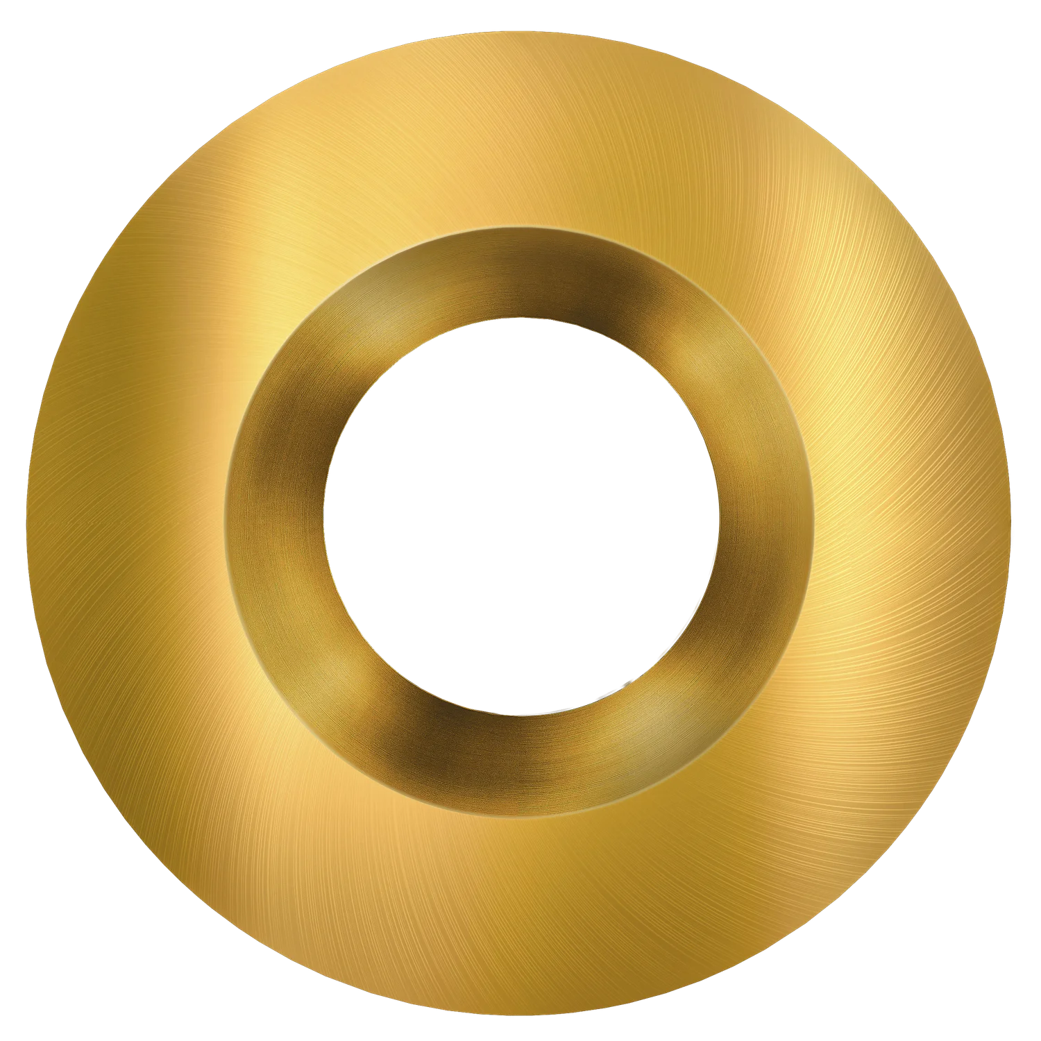 Goodlite 4 Inch Brushed Brass Round Trim