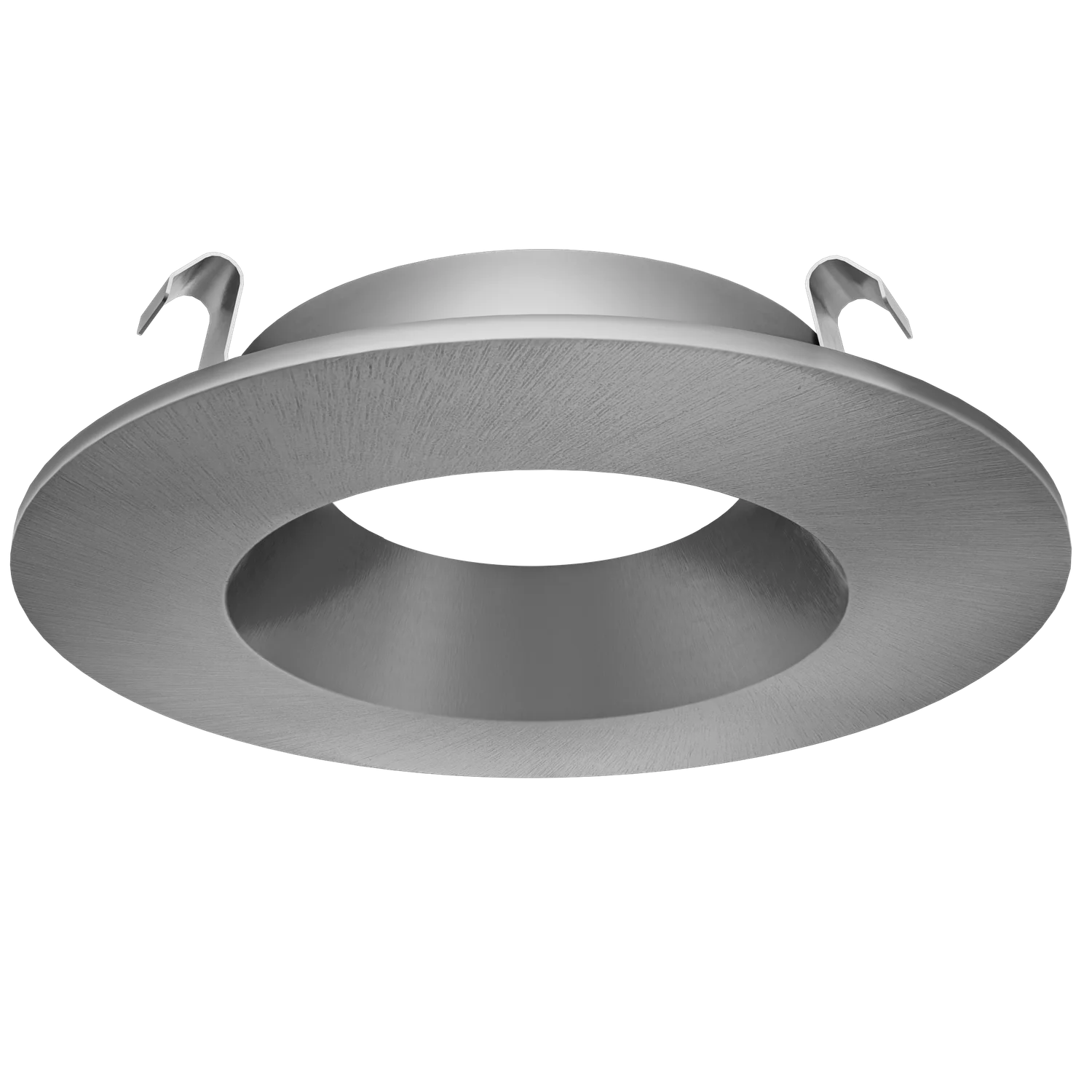 Goodlite 4 Inch Brushed Nickel Round Trim - view 2