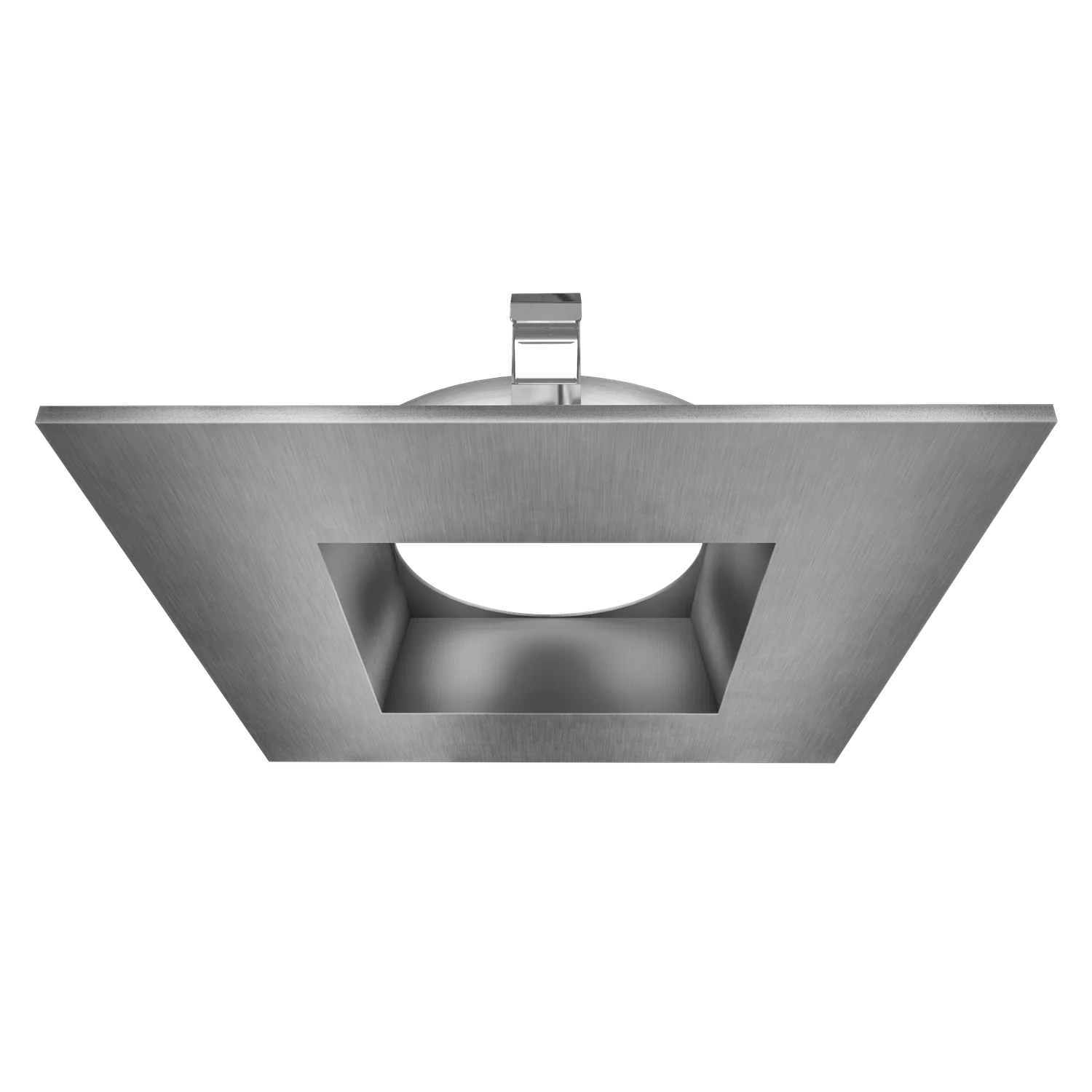 Goodlite 4 Inch Brushed Nickel Square Trim - view 2