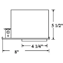4-Inch IC Airtight Frame-In Line Voltage Housing - view 2