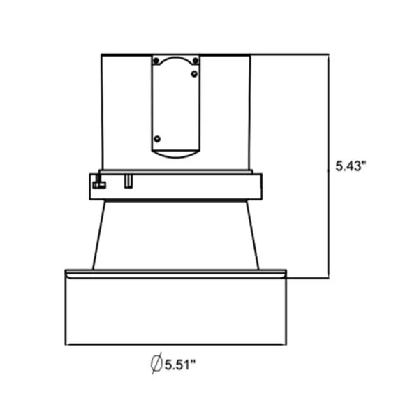 4-Inch 15 W Commercial Recessed LED Light - view 2
