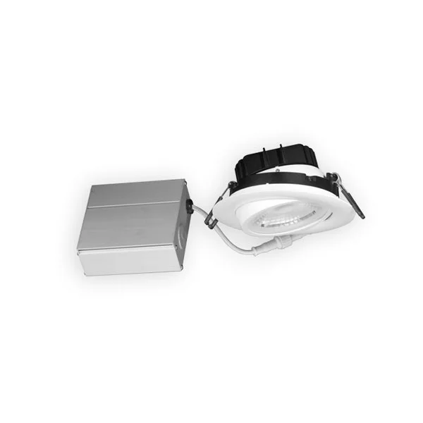 4-Inch 11.4 W Round Eyeball Recessed LED Gimbal - CCT Adjustable - view 2