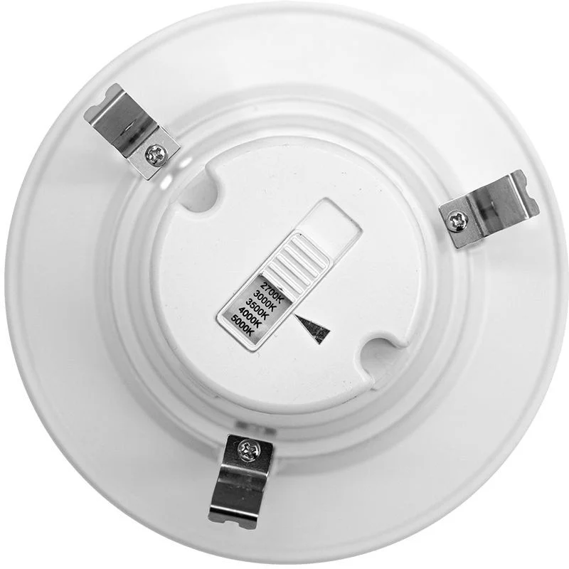 2" Round Composite Recessed Trim, 7W, 600lm, 27K/30K/35K/40K/50K, Smooth - view 3