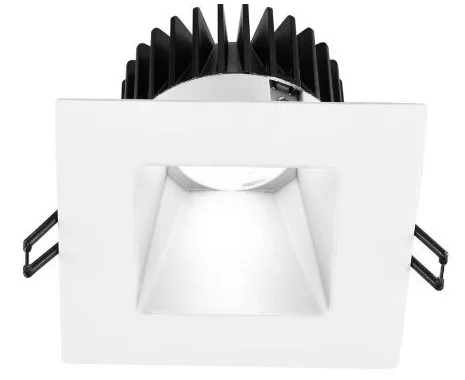 4-Inch Square 15 W LED Deep Regressed