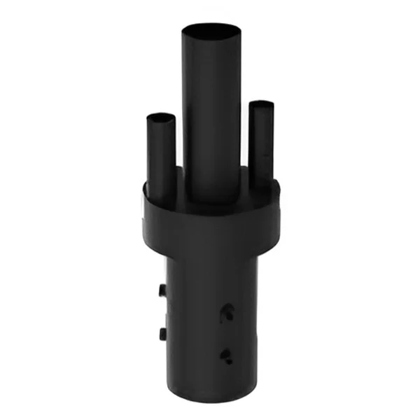 4 Inches Pole-Top Adapter for 2 Solar Bell-Light Arms, Solar Engine Mast