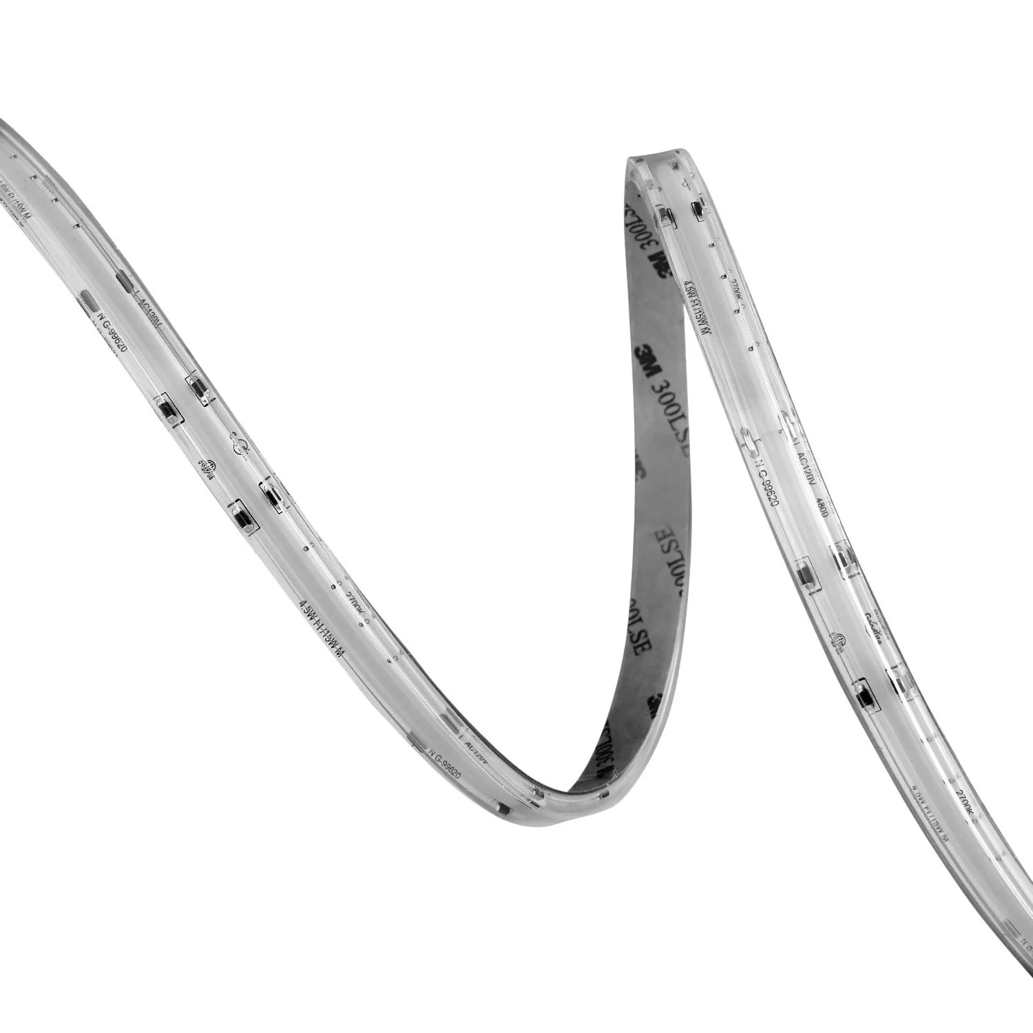 4.5W 120V Wet Rated COB Tape Light - 26 Ft / 8 M - view 6