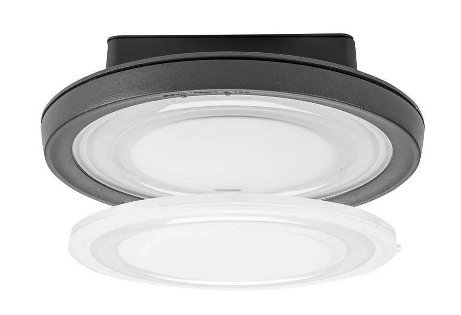 25 / 20 / 15W Power Select LED Canopy with OpticSwap | Color Select 3000 / 4000 / 5000K | Built in Photocell | Microwave