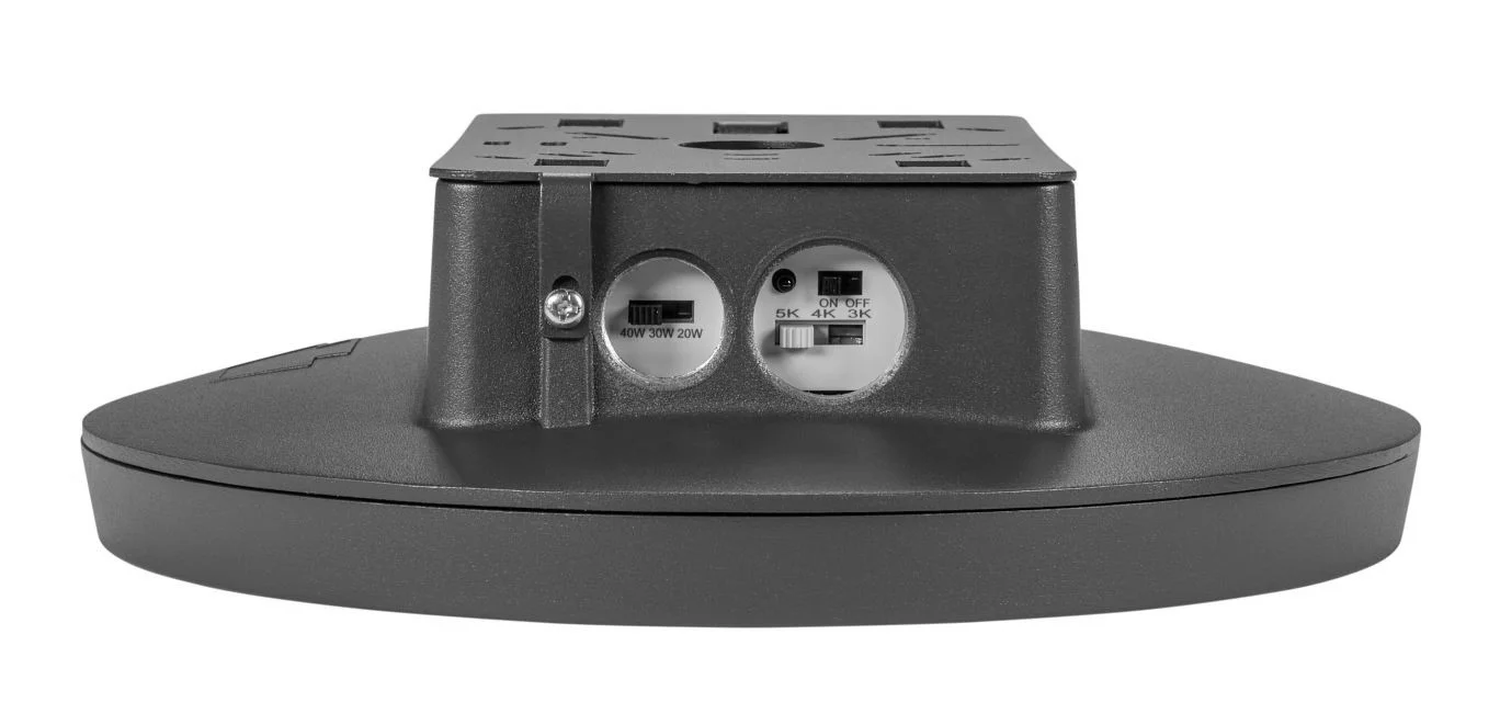 25 / 20 / 15W Power Select LED Canopy with OpticSwap | Color Select 3000 / 4000 / 5000K | Built in P...