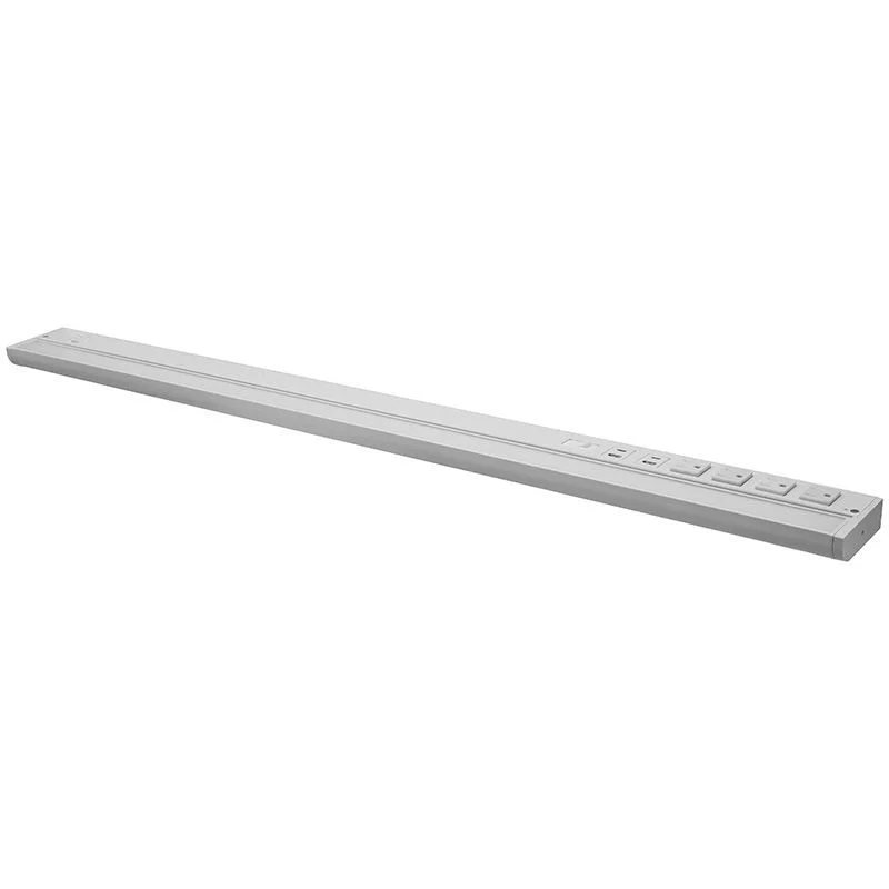 40 Inch UCR Series Undercabinet with Receptacles and USB Ports, White - view 2