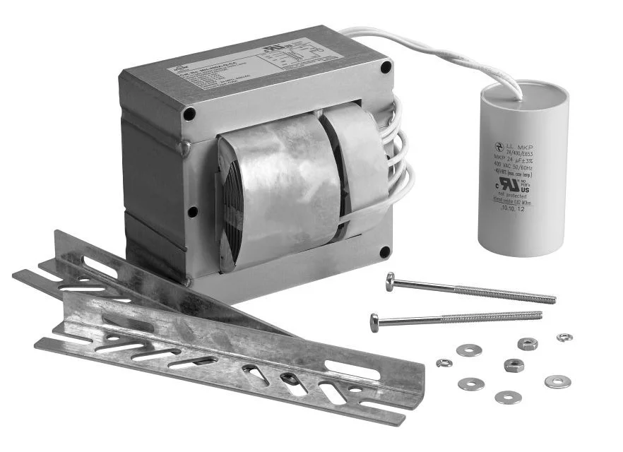 400W Metal Halide Quad Tap (120 / 208 / 240 / 277V), Ballast Kit with Capacitor. Included Ballast: MH-400A-Q-AA
