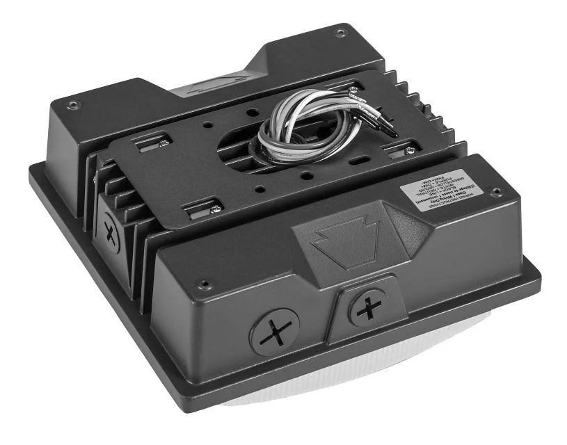 40W LED Canopy. 5000K. 8" Square Housing. 120-277V Input. 160° Beam Angle. Bronze - view 2