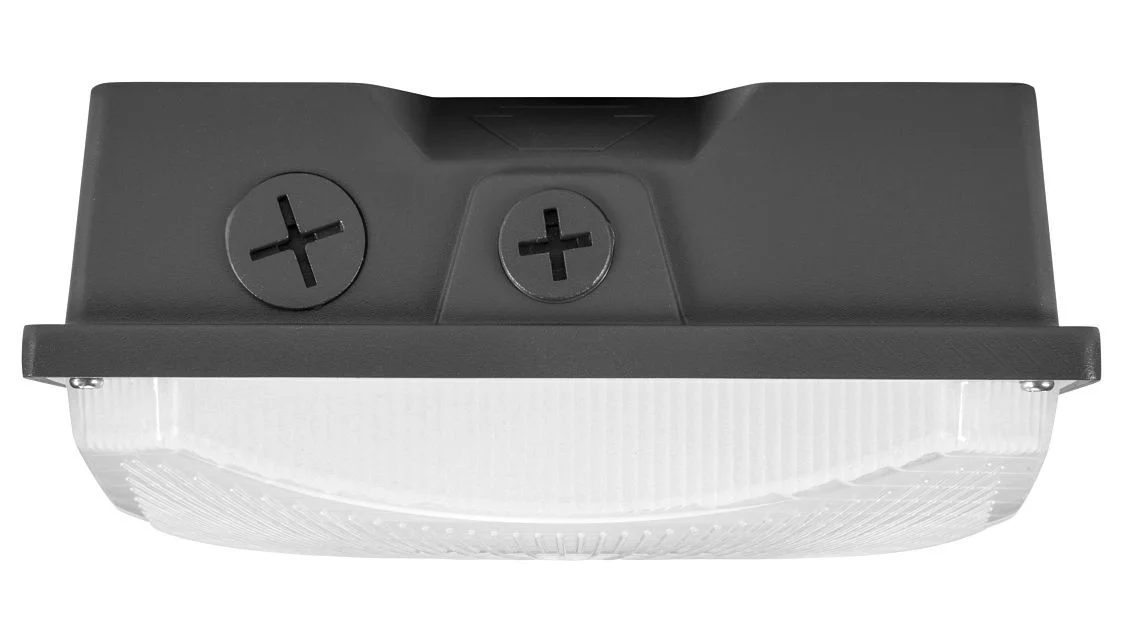 40W LED Canopy. 5000K. 8" Square Housing. 120-277V Input. 160° Beam Angle. Bronze - view 3