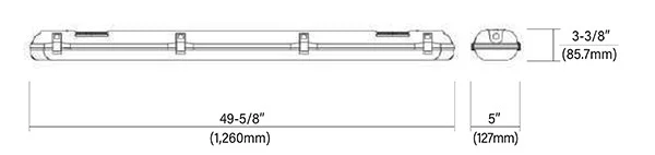 4117-1 Series, 4Ft. LED Linear Vapor Tight - view 2