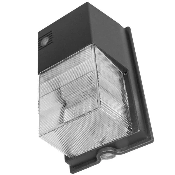 42W Fluorescent TallPack Fixture, Photocontrol, Bronze Finish, Clear Polycarbonate Lens, Multi-Volt - view 2