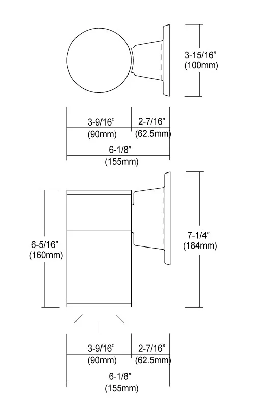4423 Series 3-Inch LED Architectural Cylinder Downlight - view 2