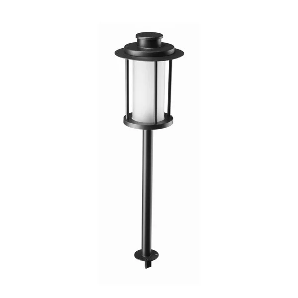 46 Aluminum Path Light, Integrated Pagoda Cap, 12V, 5W, 5CCT, Selectable Lumen Output