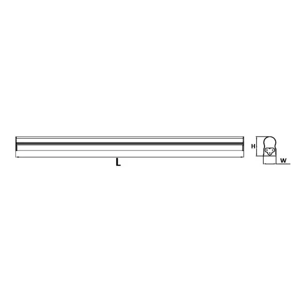 47-Inch LED 16 W T5 Retrofit Bar with Internal Driver - view 2