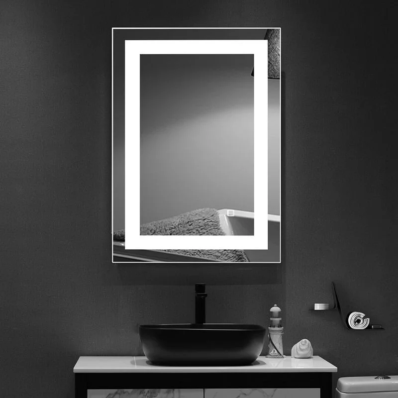 48 W LED Mirror, Adjustable Color Temp., Dimming, Defogger, Square, 48W, 3000K/4500K/6500K, 28"W x 40"H - view 2