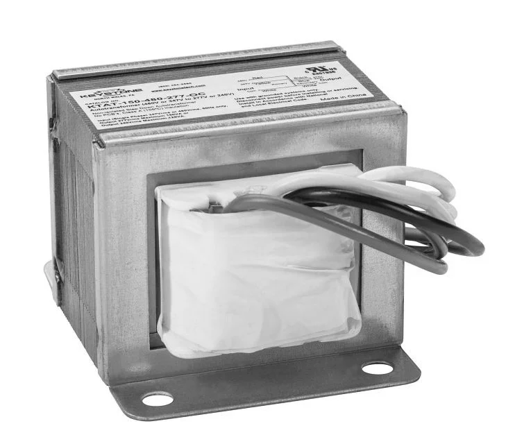 480V Step Down Autotransformer. 480V to 277V, Max Wattage 150W, open core