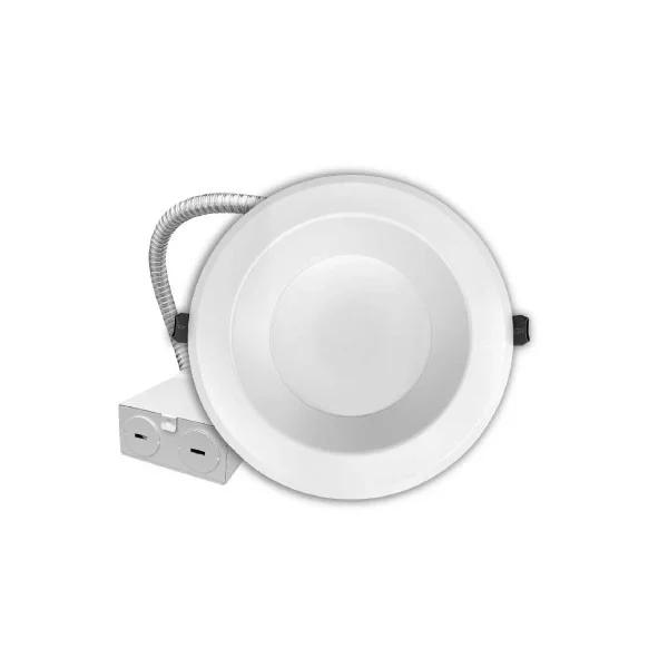 4" Commercial Downlight, CCT & Wattage Select, Smooth Trim
