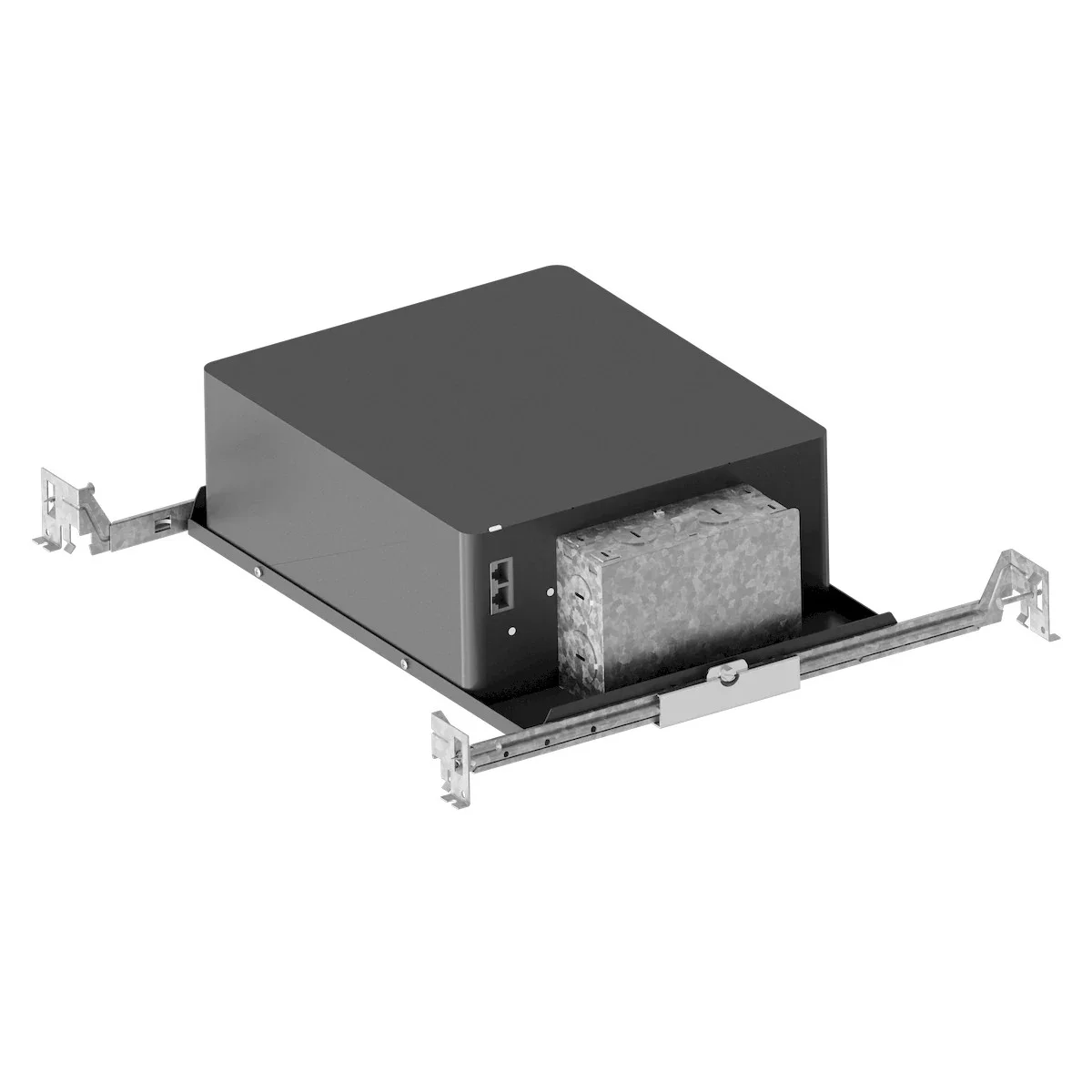 4" DMX RGB + Tunable CCT New-Construction Downlight, Recessed Housing, 120-277V AC, 90+ CRI