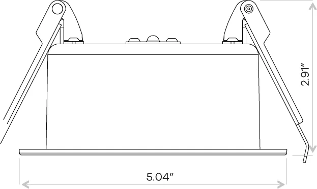 Goodlite 4" Fire Rated Round Regress Slim - view 2