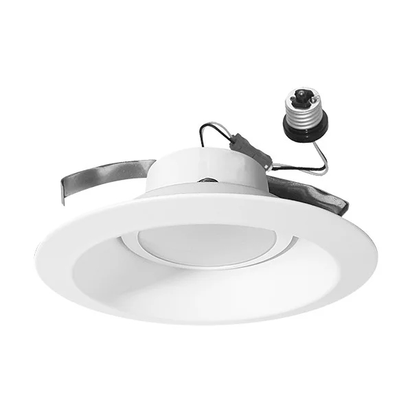 4" LED Recessed Reflector Trim, White, 90 CRI, 4000K