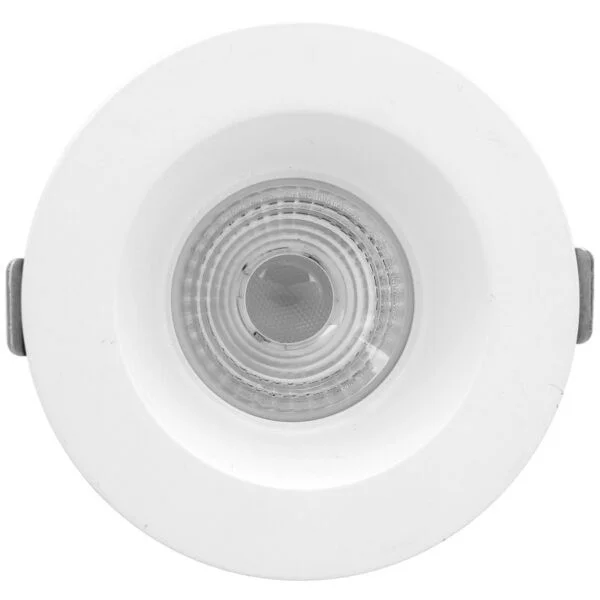 4" Regressed Downlight, 18W, 90CRI, 5 Selectable CCT, Round, White Trim - view 2