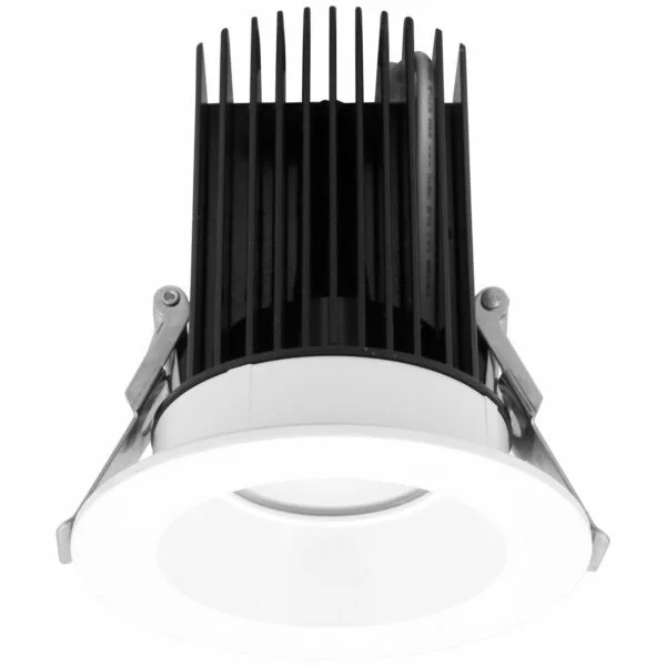 4" Regressed Downlight, 18W, 90CRI, 5 Selectable CCT, Round, White Trim - view 3