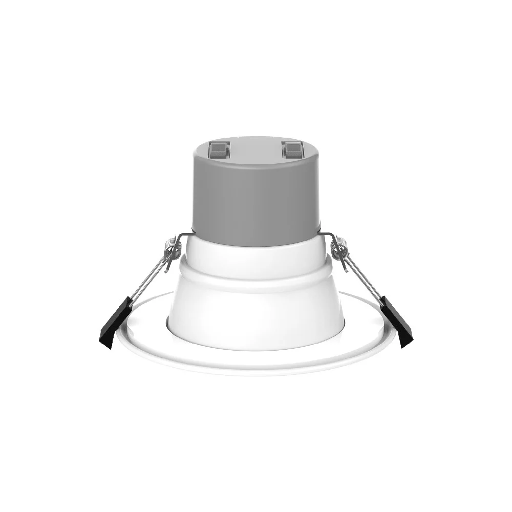 4" Round Commercial 5 CCT & 5 Wattage Selectable, White Trims Silver Reflector - view 2