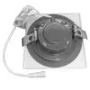 4" Round Fire Rated Regressed Backlit LED, 5CCT, 9W - view 3