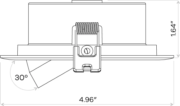 Goodlite 4" Round Flat Gimbal - view 3