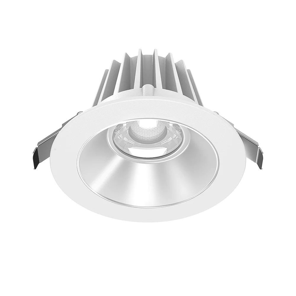 4" Round Recessed Economy LED, 15W, 5CCT, Smooth Reflector